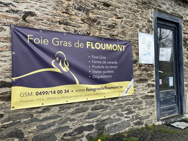 Le foie gras de Floumont est produit avec beaucoup de savoir-faire par Eric Gérard